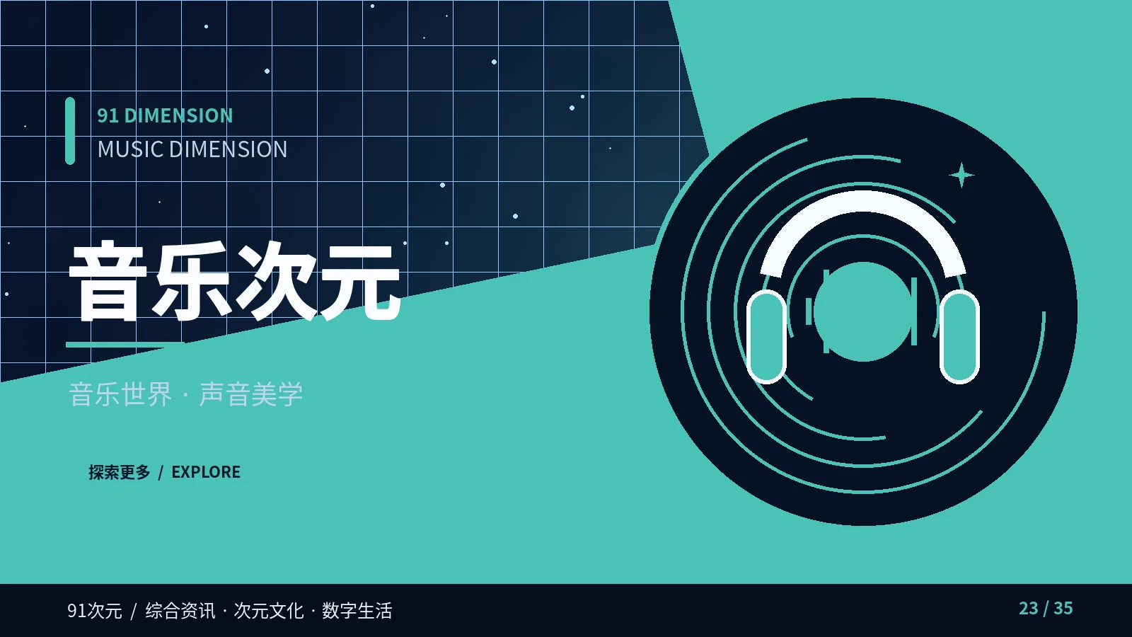 声画节奏专题画面